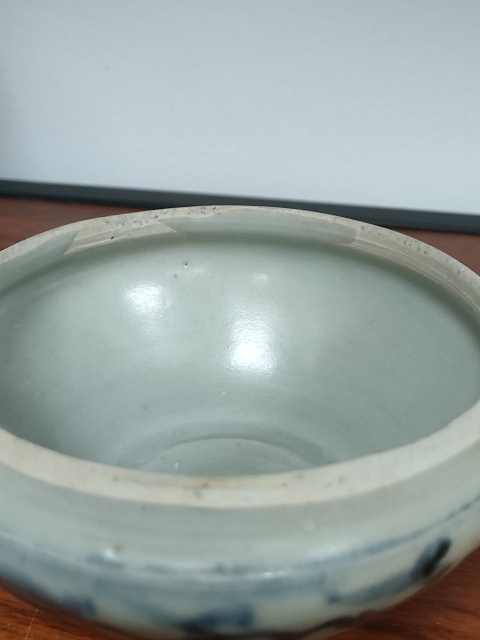 古玩陶瓷明代中晚期青花蓋罐拍賣,當前價格2200元