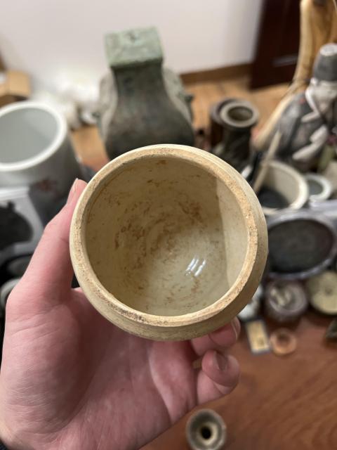 古玩陶瓷元代影青罐拍賣,當前價格499元