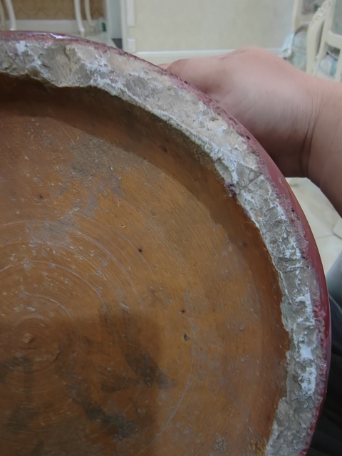 古玩陶瓷乾隆均紅釉羅漢瓶(截口)拍賣，當前價格4600元