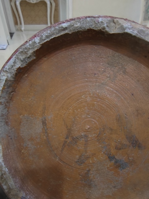 古玩陶瓷乾隆均紅釉羅漢瓶(截口)拍賣，當前價格4600元