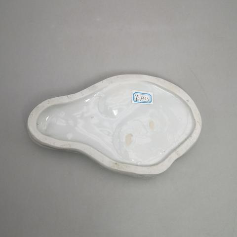 古玩陶瓷創(chuàng)匯壽星白釉瓷硯拍賣,當前價格750元