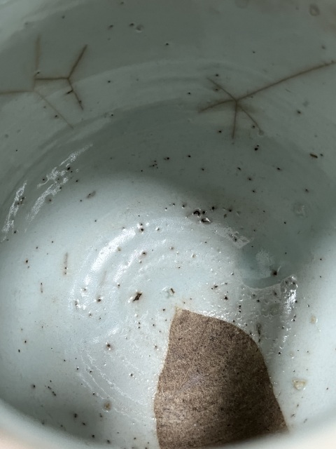 古玩陶瓷清代中期·花卉紋青花罐拍賣,當前價格980元