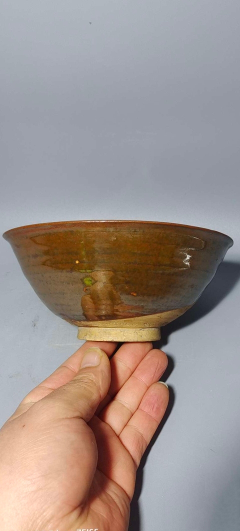 古玩陶瓷元明?紫金釉澀圈大碗拍賣，當(dāng)前價(jià)格999元