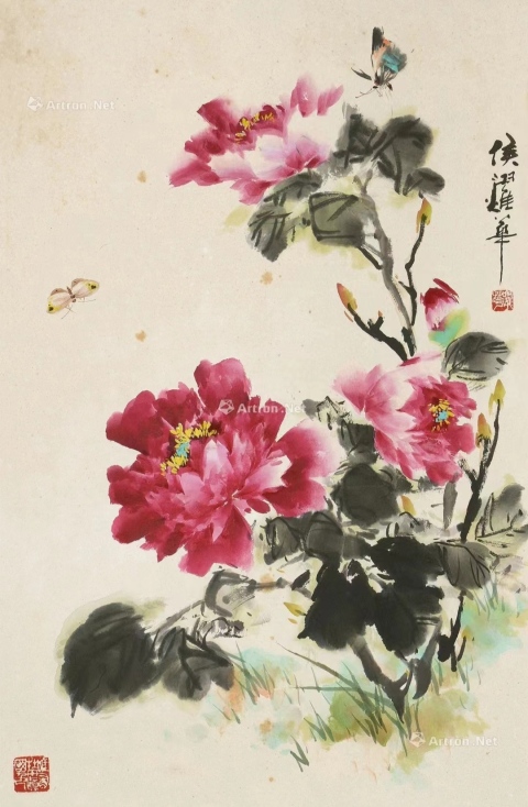 古玩字畫著名演員侯耀華老師清趣手工原裱立軸拍賣,當前價格1988元