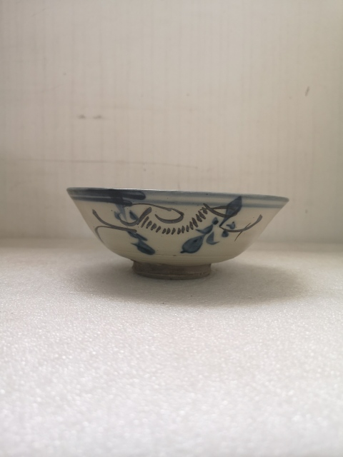 古玩陶瓷晚清磁州窯碗拍賣，當前價格350元