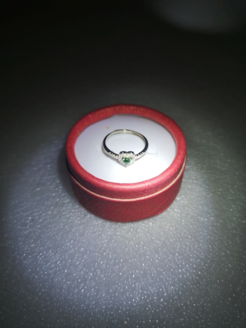 古玩玉器翡翠戒指拍賣，當前價格450元