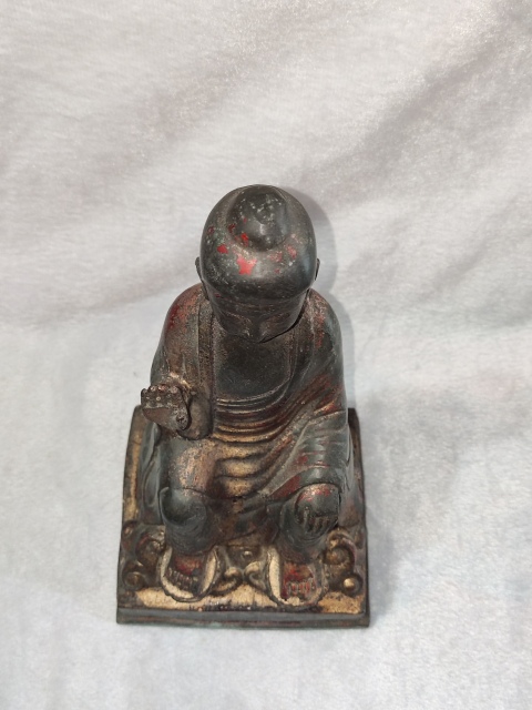 古玩雜項(xiàng)民國銅鎏金如來佛一尊拍賣,當(dāng)前價(jià)格28888元