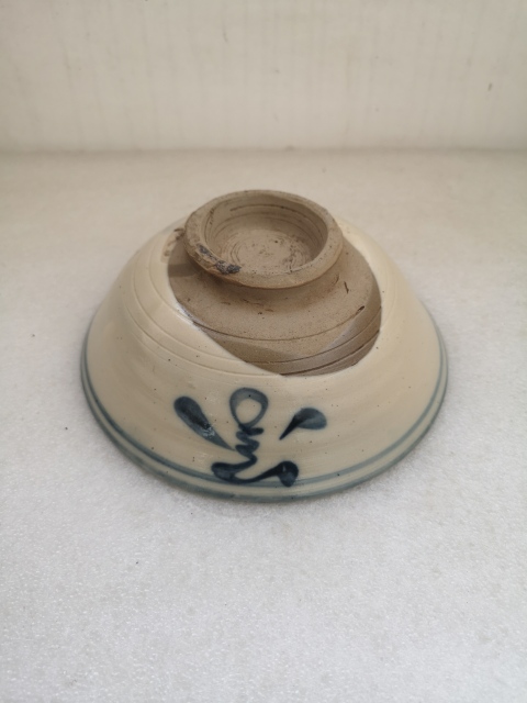 古玩陶瓷晚清磁州窯碗拍賣，當前價格350元