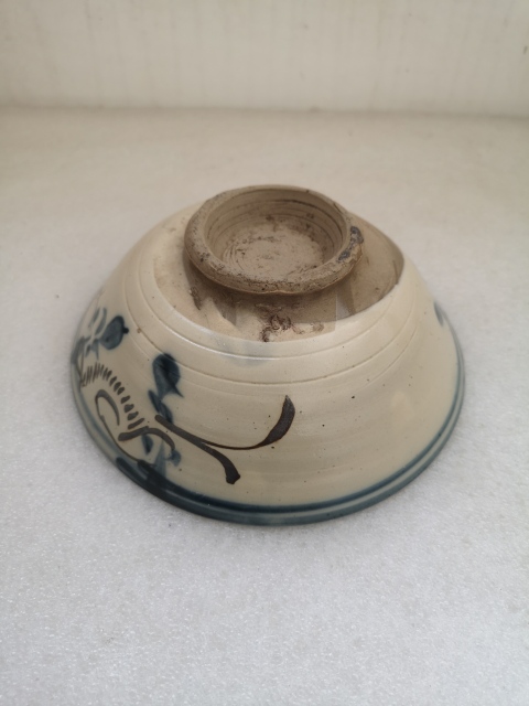 古玩陶瓷晚清磁州窯碗拍賣，當前價格350元