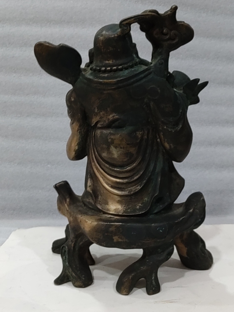 古玩雜項銅彌勒佛擺件拍賣,當前價格688元