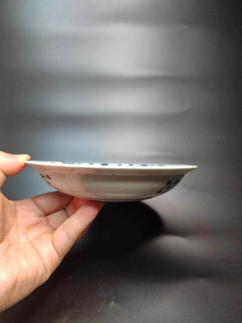 古玩陶瓷青花獅子紋盤拍賣,當前價格1666元