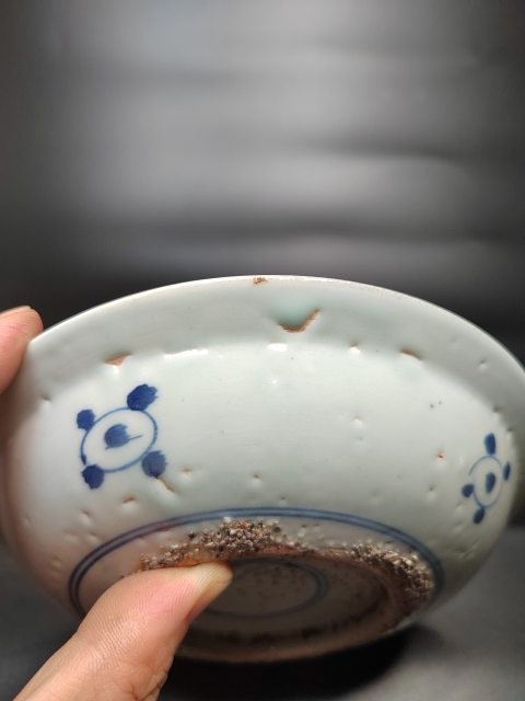 古玩陶瓷青花獅子紋盤拍賣,當前價格1666元