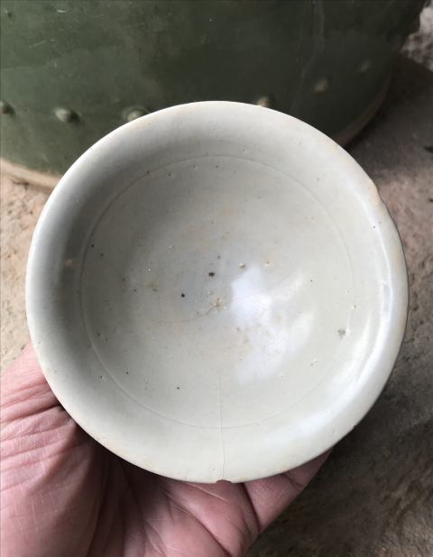 古玩陶瓷宋代青白釉小斗笠盞拍賣,當(dāng)前價(jià)格299元