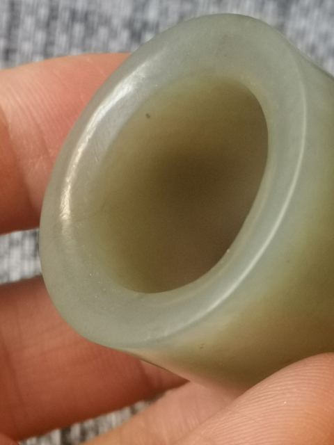 古玩玉器玉扳指，創匯期精品拍賣，當前價格2222元