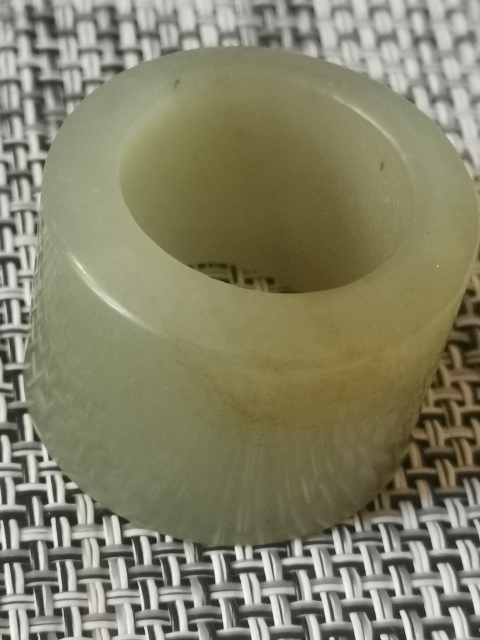 古玩玉器玉扳指，創匯期精品拍賣，當前價格2222元
