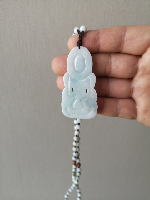 古玩玉器觀音拍賣,當前價格450元