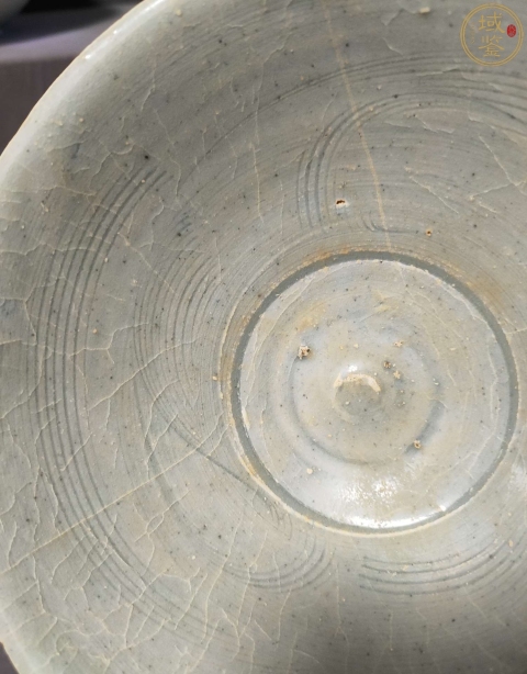 古玩陶瓷南宋影青瓷劃花斗笠盞拍賣，當前價格1666元