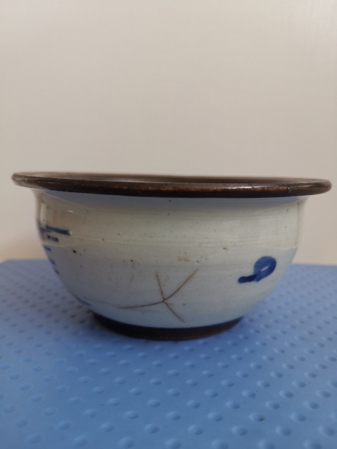 古玩陶瓷晚清青花香爐拍賣,當前價格1500元