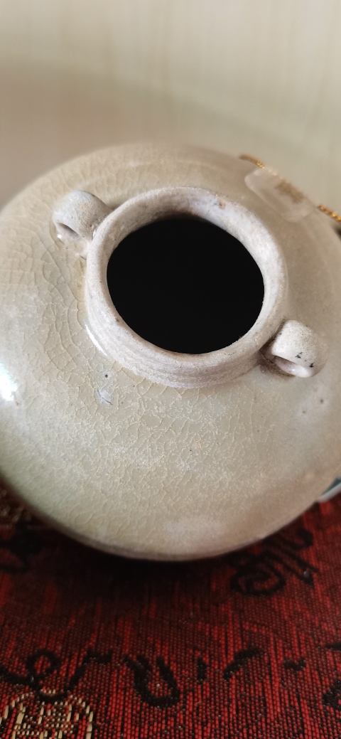 古玩陶瓷越窯青釉雙系拍賣，當(dāng)前價格4300元