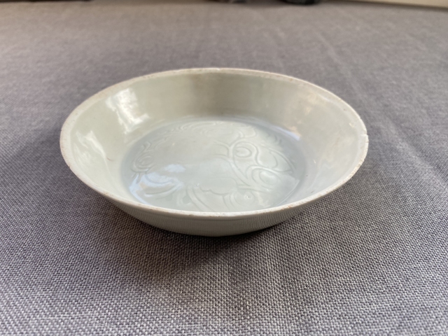 古玩陶瓷湖田窯芒口印花洗拍賣,當前價格5000元