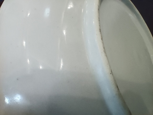 古玩陶瓷花卉紋青花盤拍賣，當前價格268元
