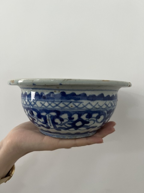古玩陶瓷青花香爐拍賣,當前價格860元