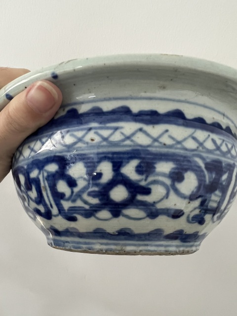 古玩陶瓷青花香爐拍賣,當前價格860元
