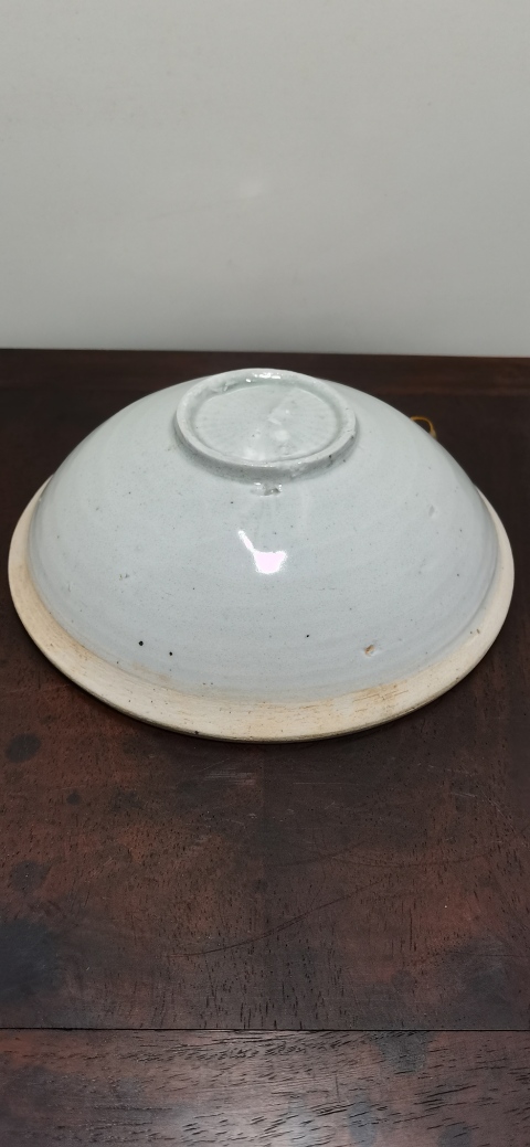 古玩陶瓷影青釉六出筋雙魚(yú)紋碗拍賣(mài)，當(dāng)前價(jià)格5600元