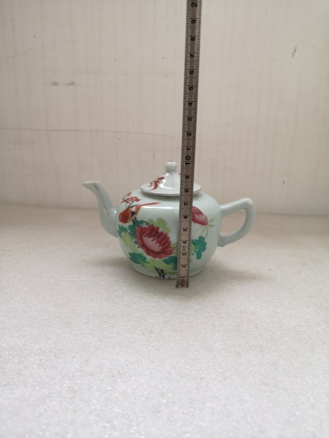 古玩陶瓷花鳥紋執壺拍賣,當前價格850元