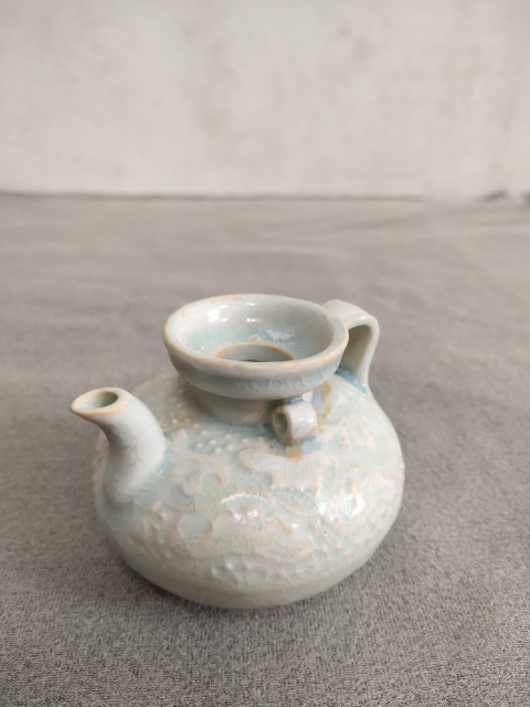 古玩陶瓷宋湖田窯水滴拍賣,當前價格336元