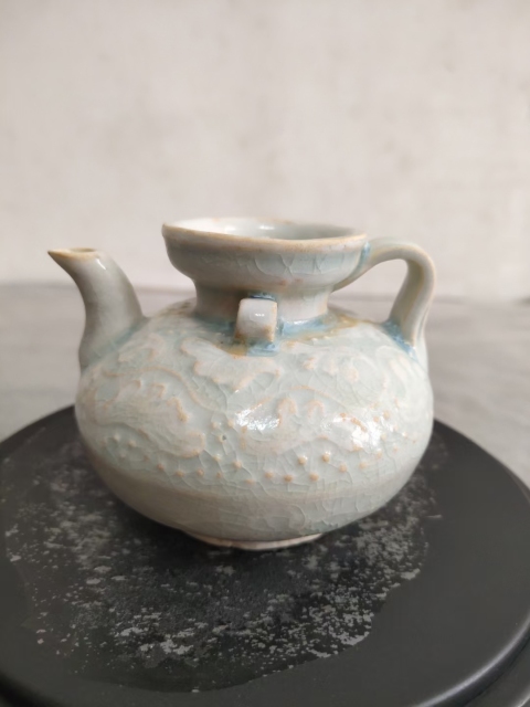 古玩陶瓷宋湖田窯水滴拍賣,當前價格336元