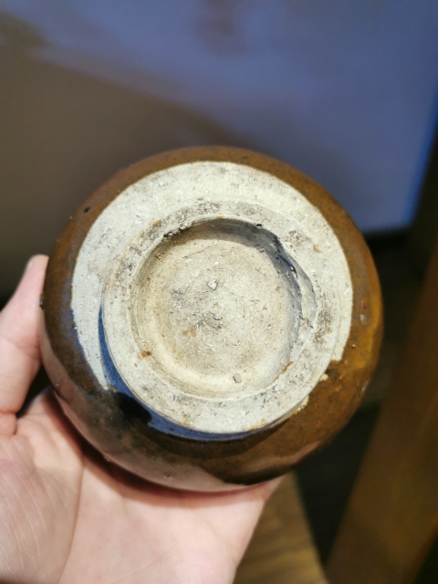 古玩陶瓷明清?可愛水盂拍賣,當前價格444元
