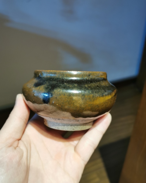 古玩陶瓷明清?可愛水盂拍賣,當前價格444元