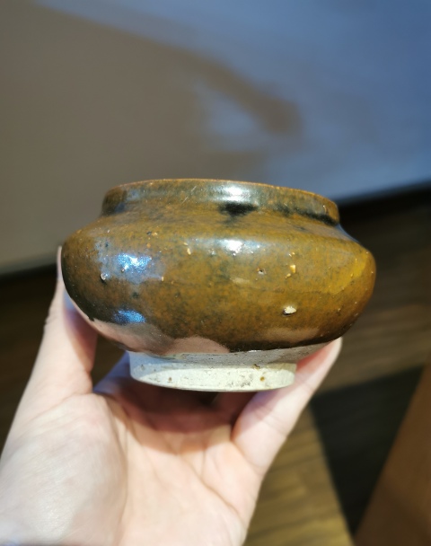 古玩陶瓷明清?可愛水盂拍賣,當前價格444元