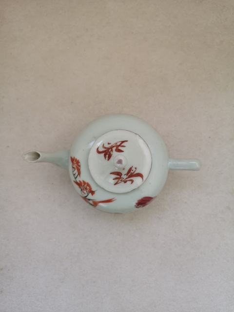 古玩陶瓷花鳥紋執壺拍賣,當前價格850元