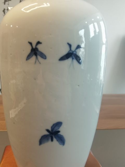 古玩陶瓷王步青花花鳥紋瓶拍賣，當(dāng)前價(jià)格6800元