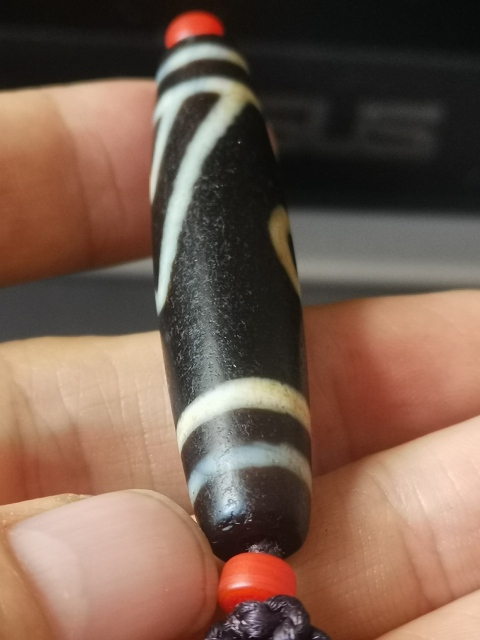 古玩雜項瑪瑙天珠拍賣,當前價格3333元