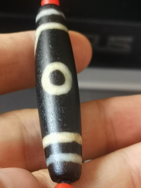 古玩雜項瑪瑙天珠拍賣,當前價格3333元