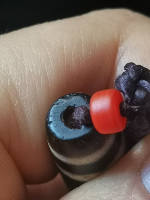古玩雜項瑪瑙天珠拍賣,當前價格3333元