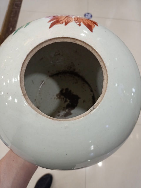 古玩陶瓷放漏粉彩罐拍賣,當前價格1288元
