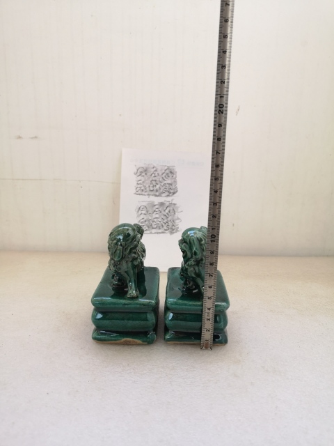 古玩陶瓷獅子瓷塑拍賣,當前價格450元