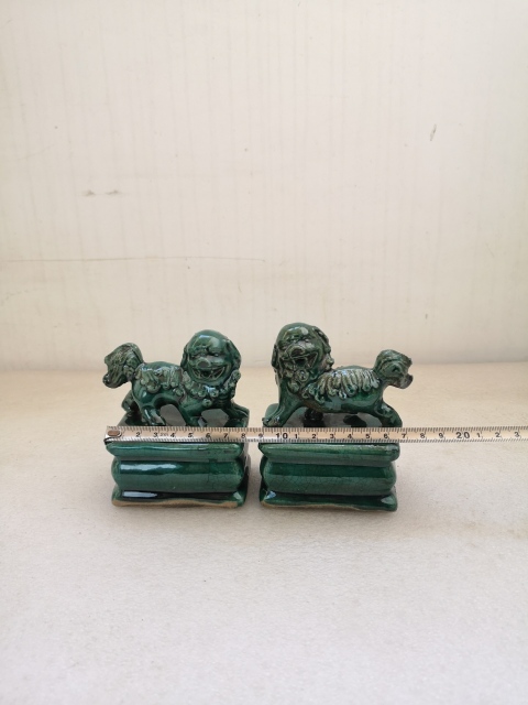 古玩陶瓷獅子瓷塑拍賣,當前價格450元