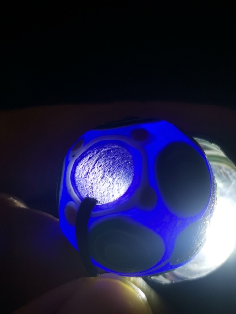 古玩雜項蜻蜓眼琉璃珠拍賣，當前價格4444元