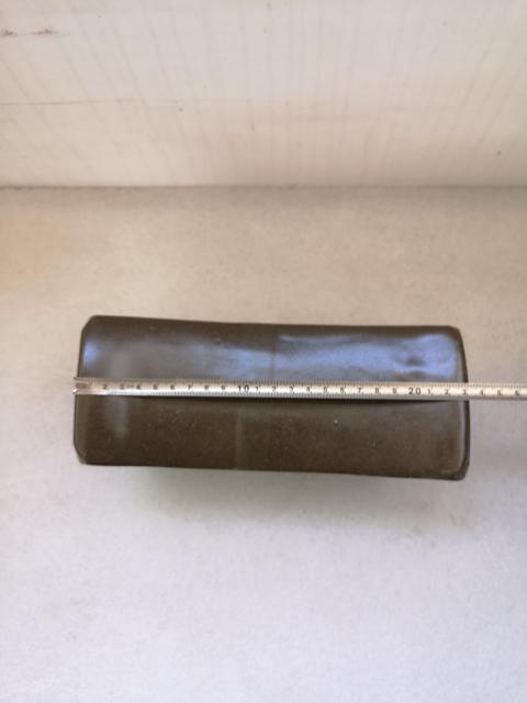 古玩陶瓷明末清初茶葉末釉銀錠瓷枕拍賣，當前價格680元