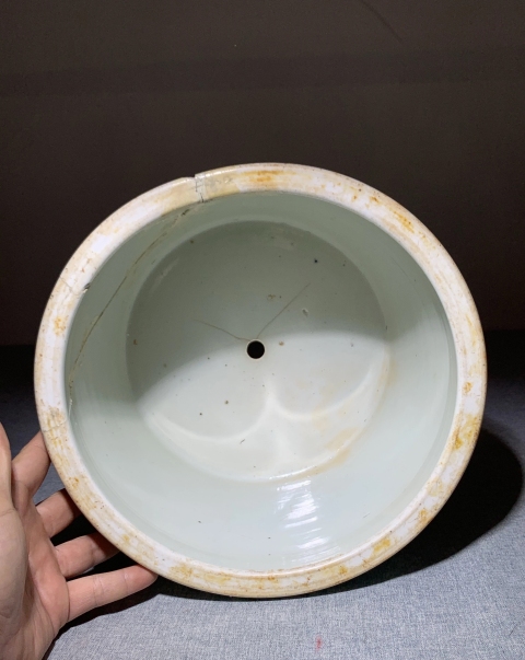古玩陶瓷清晚期青花四美筆海拍賣，當前價格3999元