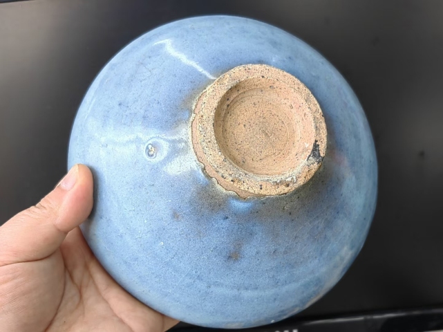 古玩陶瓷金代鈞窯對口彩碗金代的。對口才很少。三片紅。很少的。拍賣,當前價格28888元