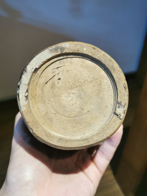 古玩陶瓷清中早·黑釉雙系瓶拍賣,當前價格999元
