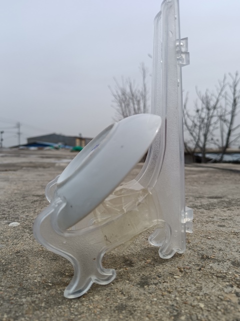 古玩陶瓷民國.礬紅福壽三多紋盤拍賣,當前價格118元