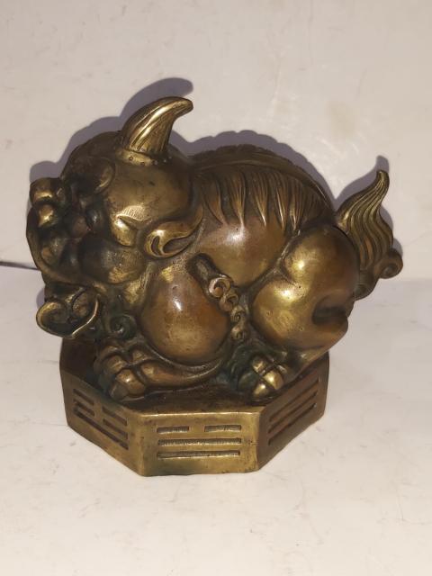 古玩雜項(xiàng)銅瑞獸擺件拍賣,當(dāng)前價(jià)格488元