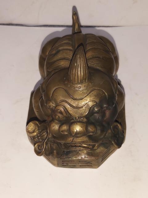 古玩雜項(xiàng)銅瑞獸擺件拍賣,當(dāng)前價(jià)格488元